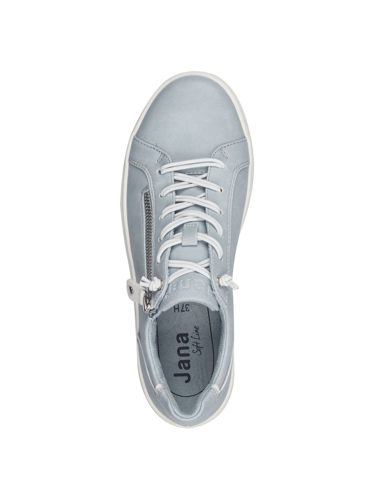 Jana Vegan, Mehrweite mit Absatz kein Absatz 8-23660-42 Sneaker Vegan