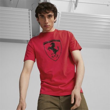PUMA T-Shirt Scuderia Ferrari Race Big Shield Motorsport T-Shirt Herren