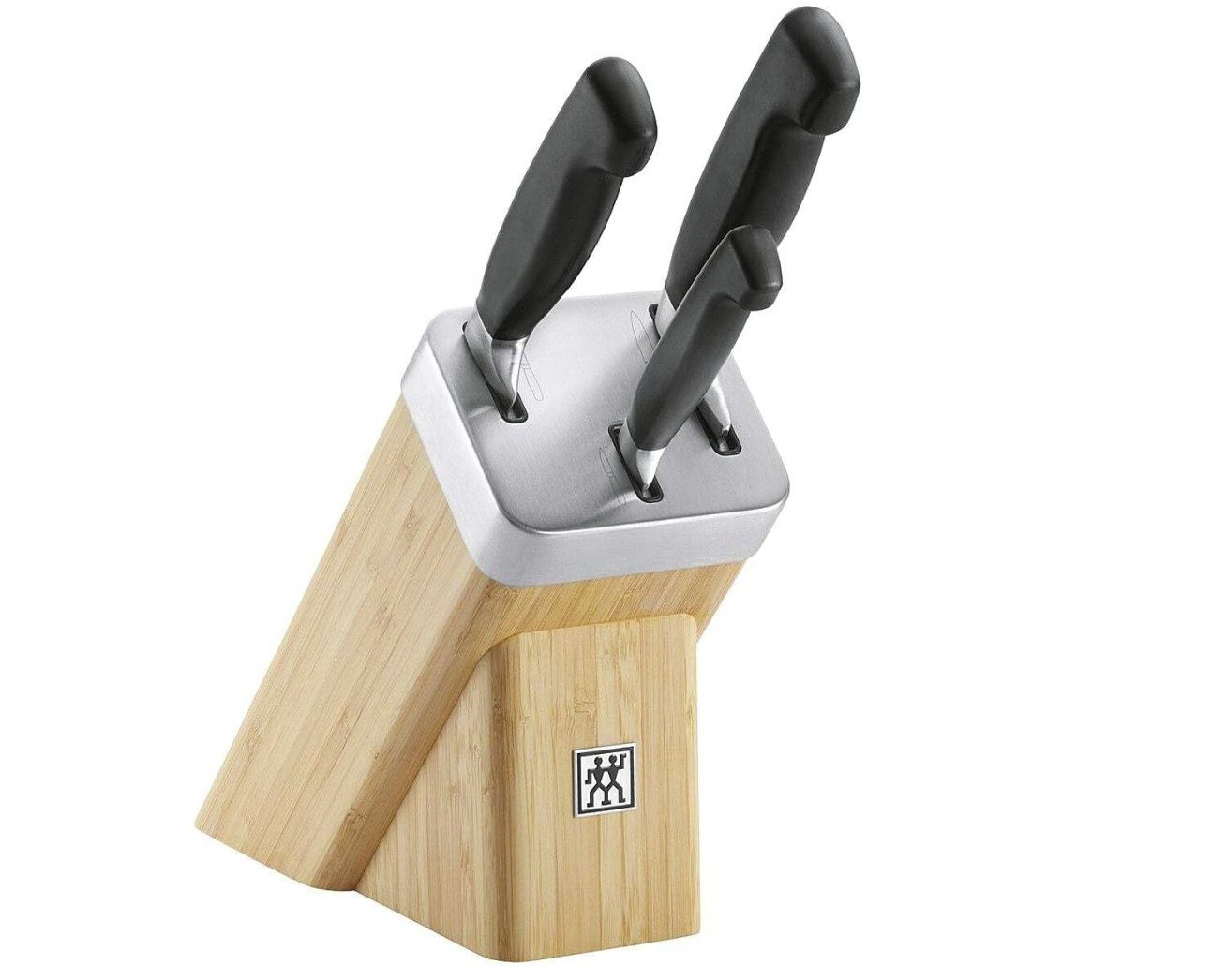 Zwilling Messerblockset Vier Sterne, 4-tlg, Bambus