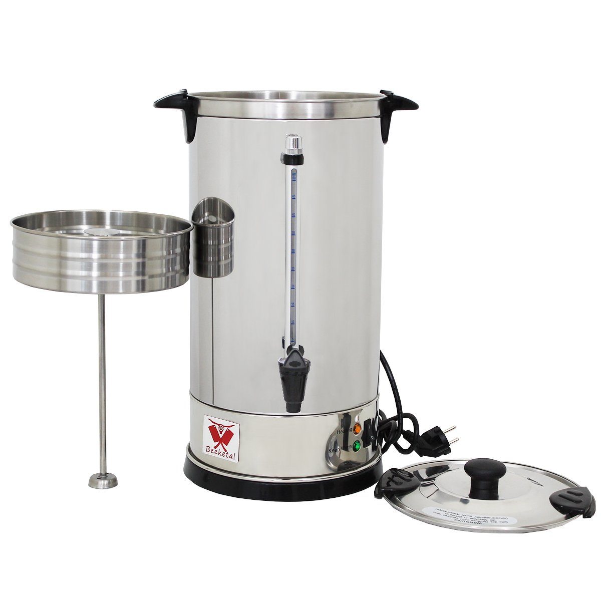 Beeketal Filterkaffeemaschine, 9l Kaffeekanne