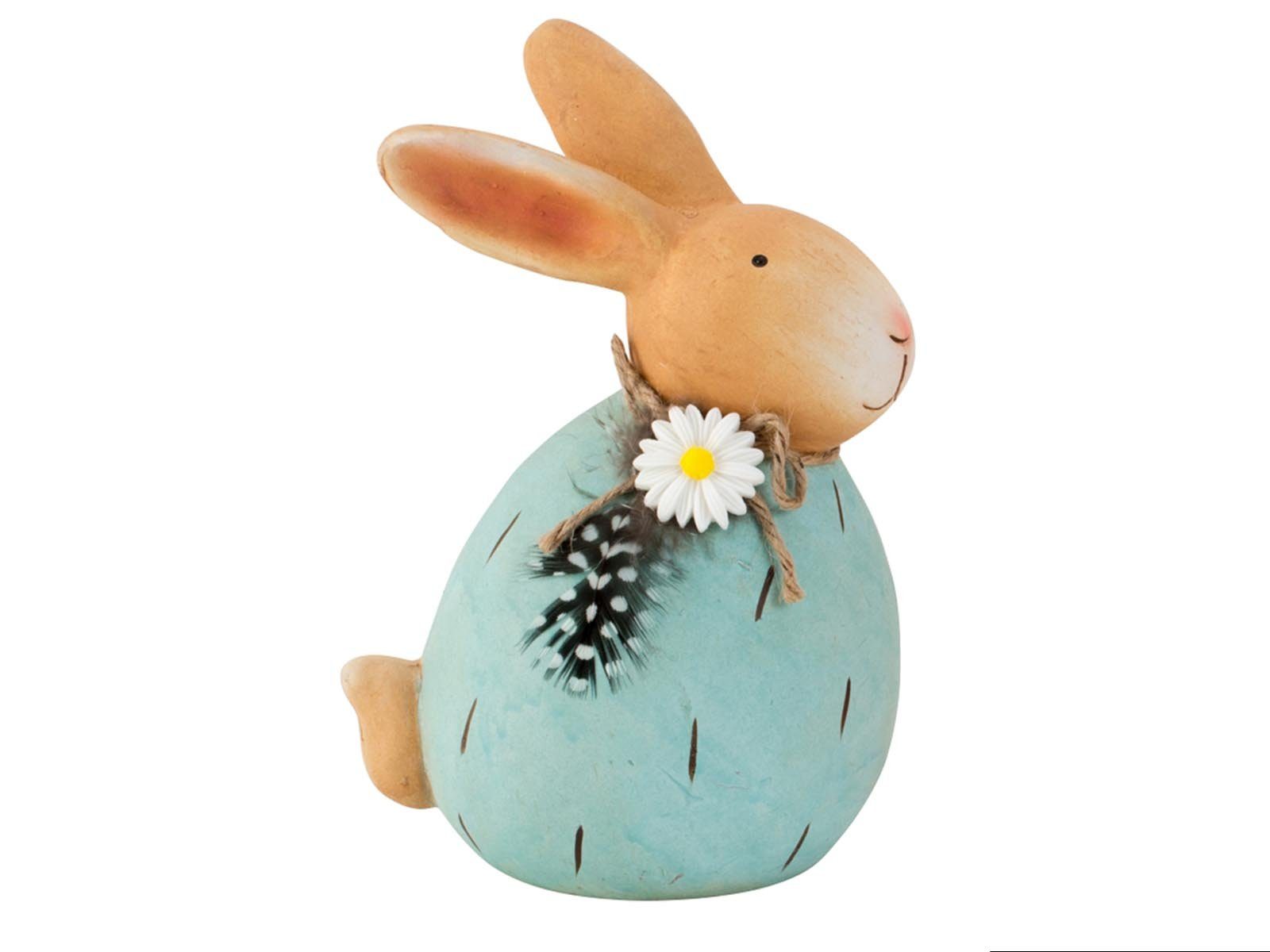 Mel-O-Design Osterhase Osterhase blaues ca. aus schlüft Ei cm, Osterhase 17 Ei