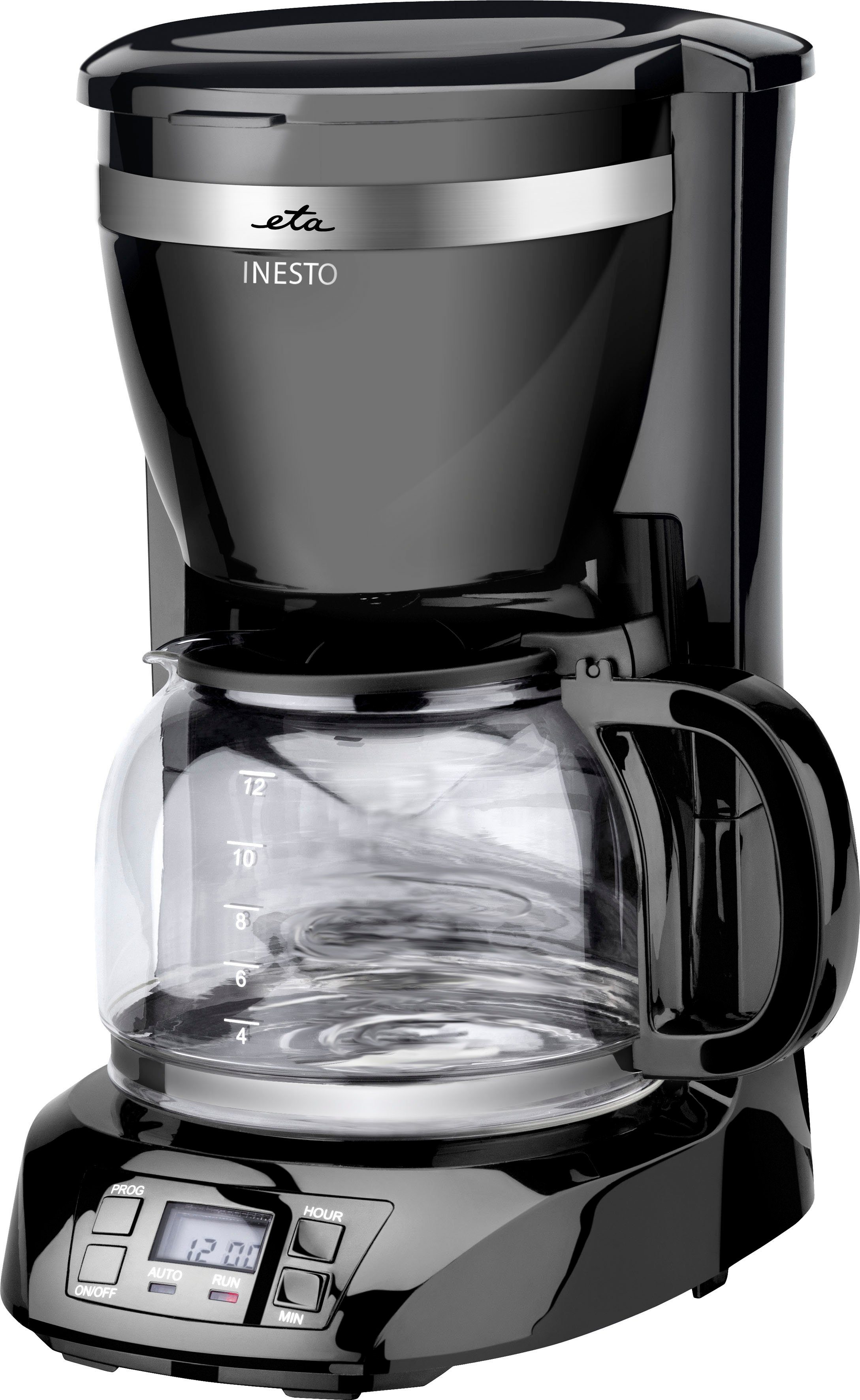 eta Filterkaffeemaschine INESTO ETA317490000, 1,5l Kaffeekanne, Permanentfilter, Korbfilter 1x4