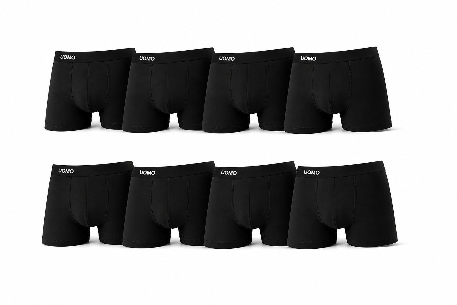 Jean&Pardian Boxershorts Uomo Retro Boxershorts 8er Pack aus 95% Baumwolle (8er Pack)