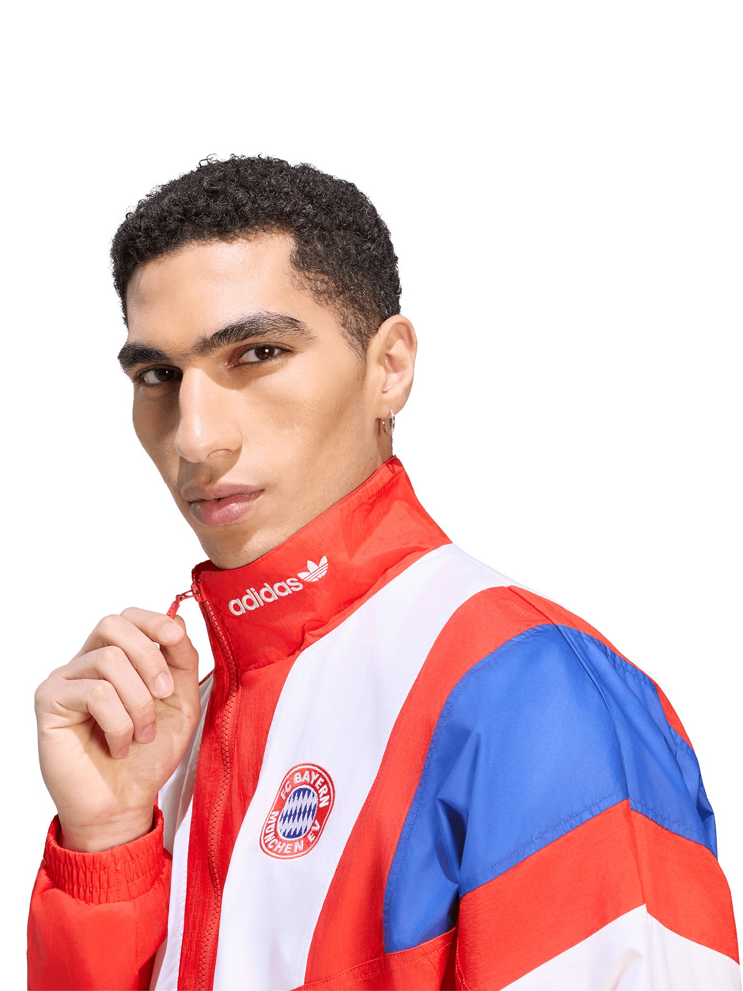 adidas Performance Windbreaker FC Bayern München, Jacke EQT, Herren, Rot – Bild 4 von 5