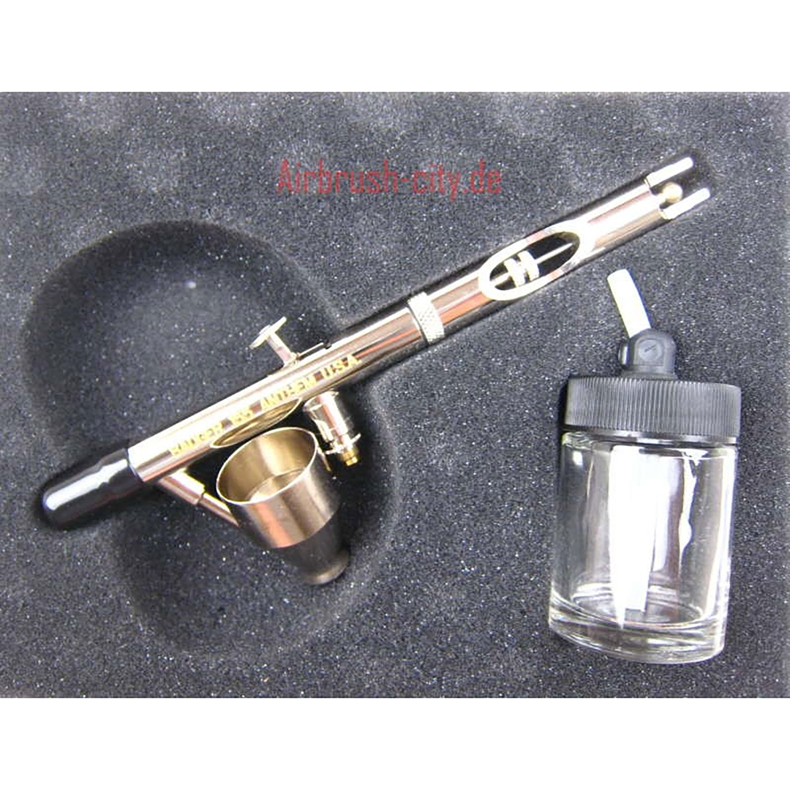 Airbrush-City Airbrush-Kompressor Sparmax AC-500 + Badger 155 Airbrushpistole Bodypainting Set 23