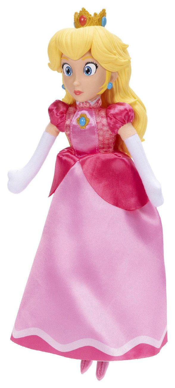 Jakks Pacific Plüschfigur Der Super Mario Galaxy Film Plüschfigur Princess Peach 23 cm