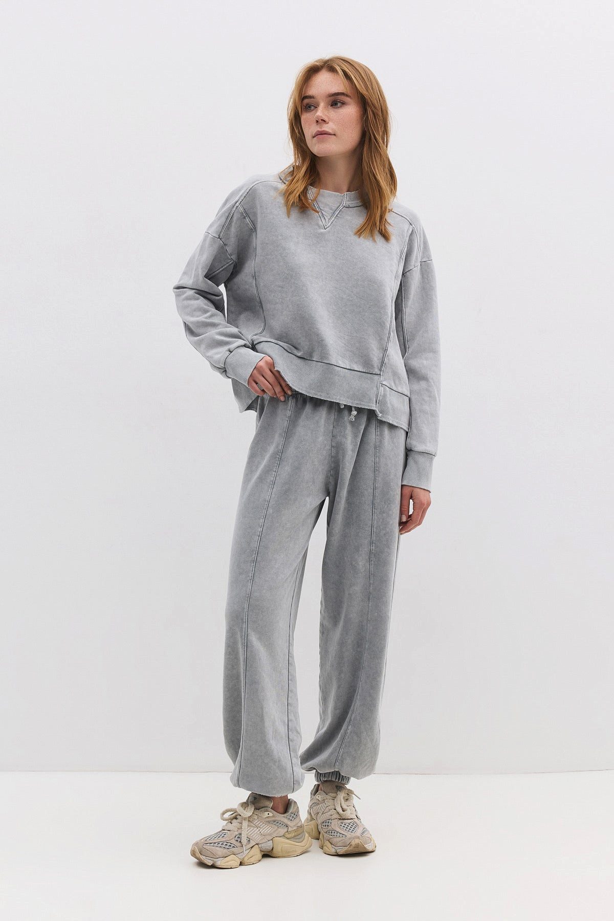 No Matter What Kapuzensweatshirt Sweatshirt mit Rundhalsausschnitt