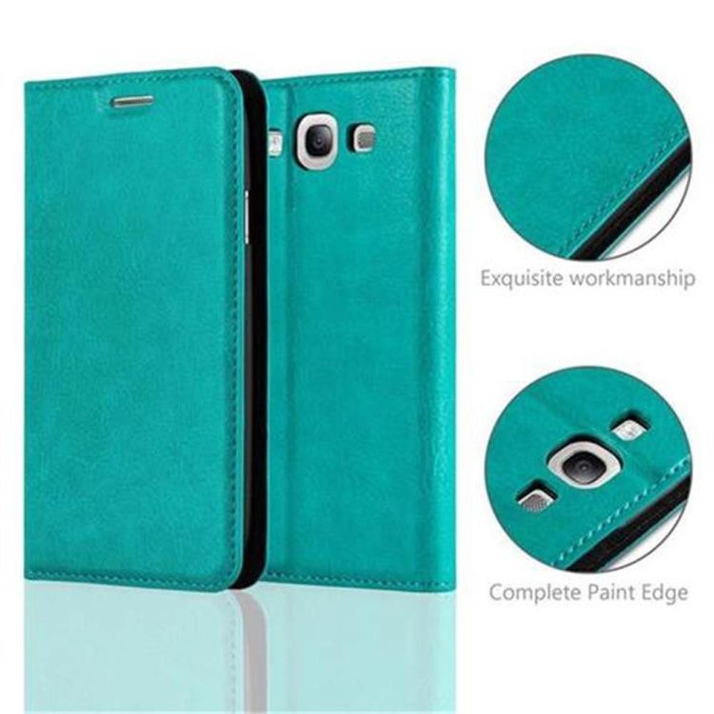 Cadorabo Handyhülle für Samsung Galaxy S3 / S3 NEO Hülle Samsung Galaxy S3 / S3 NEO, Hülle Schutzhülle mit Standfunktion, Magnetverschluss und Kartenfach