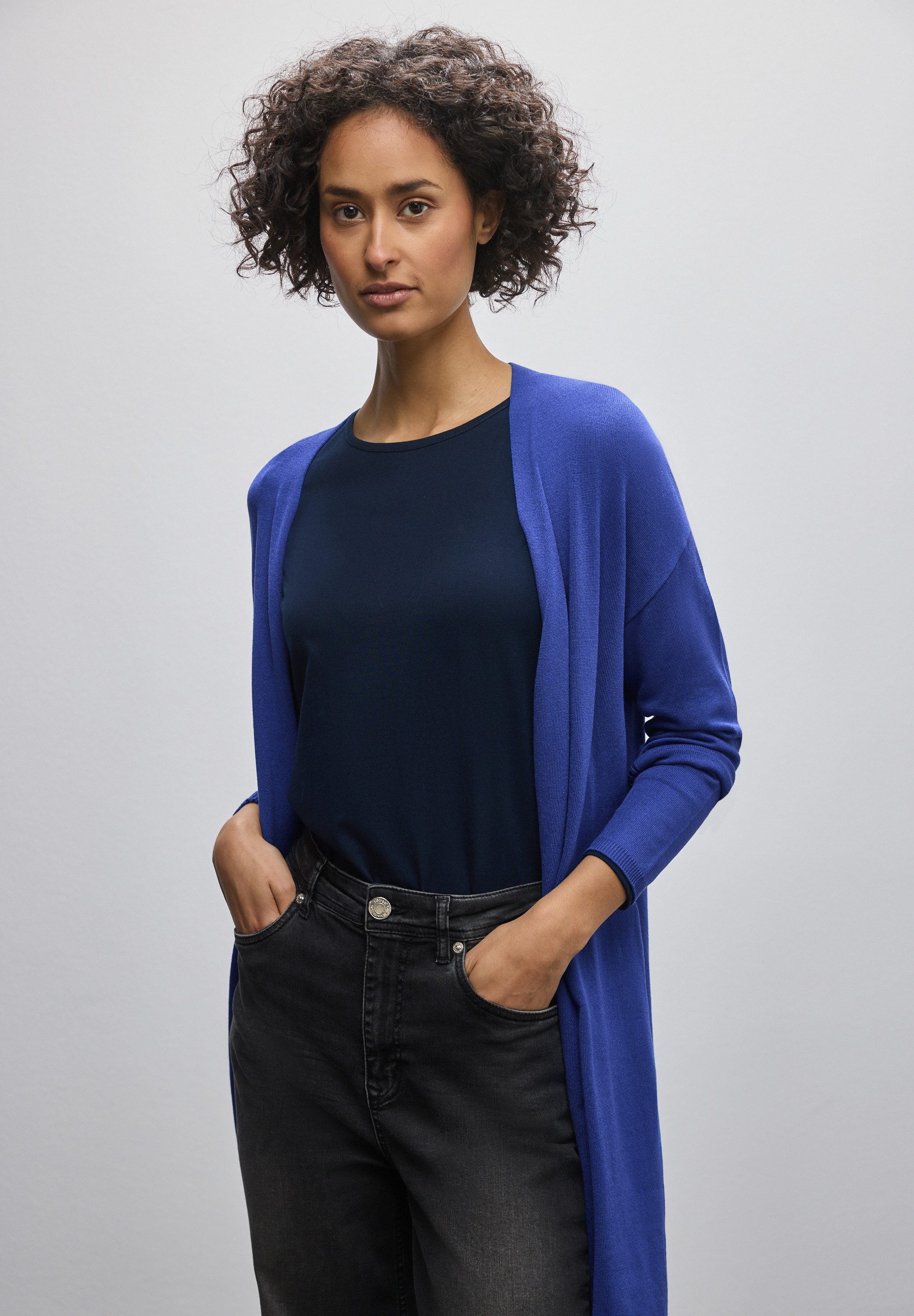 STREET ONE Strickjacke aus softer Viskose