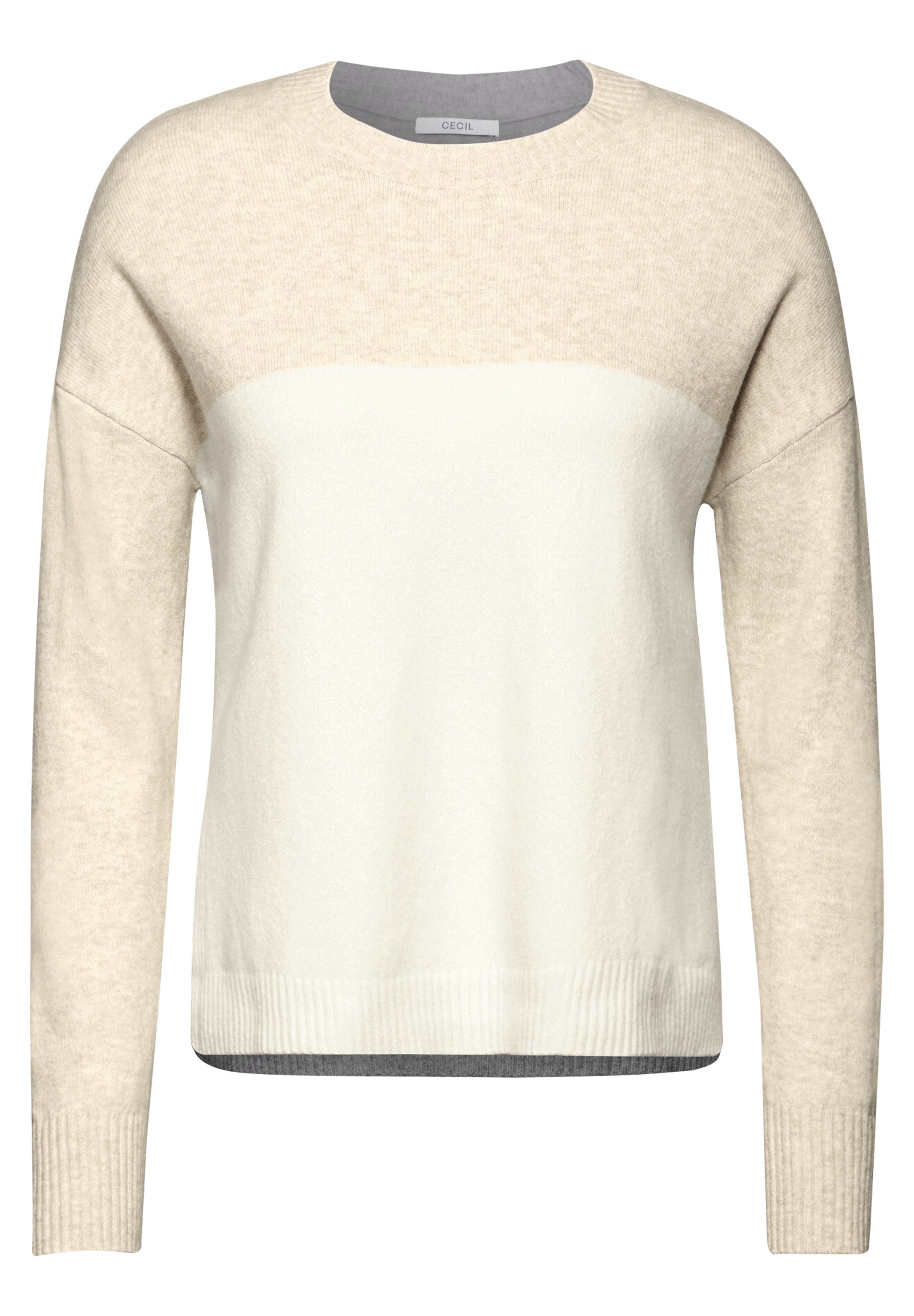 CECIL Strickpullover mit Colorblocking günstig online kaufen