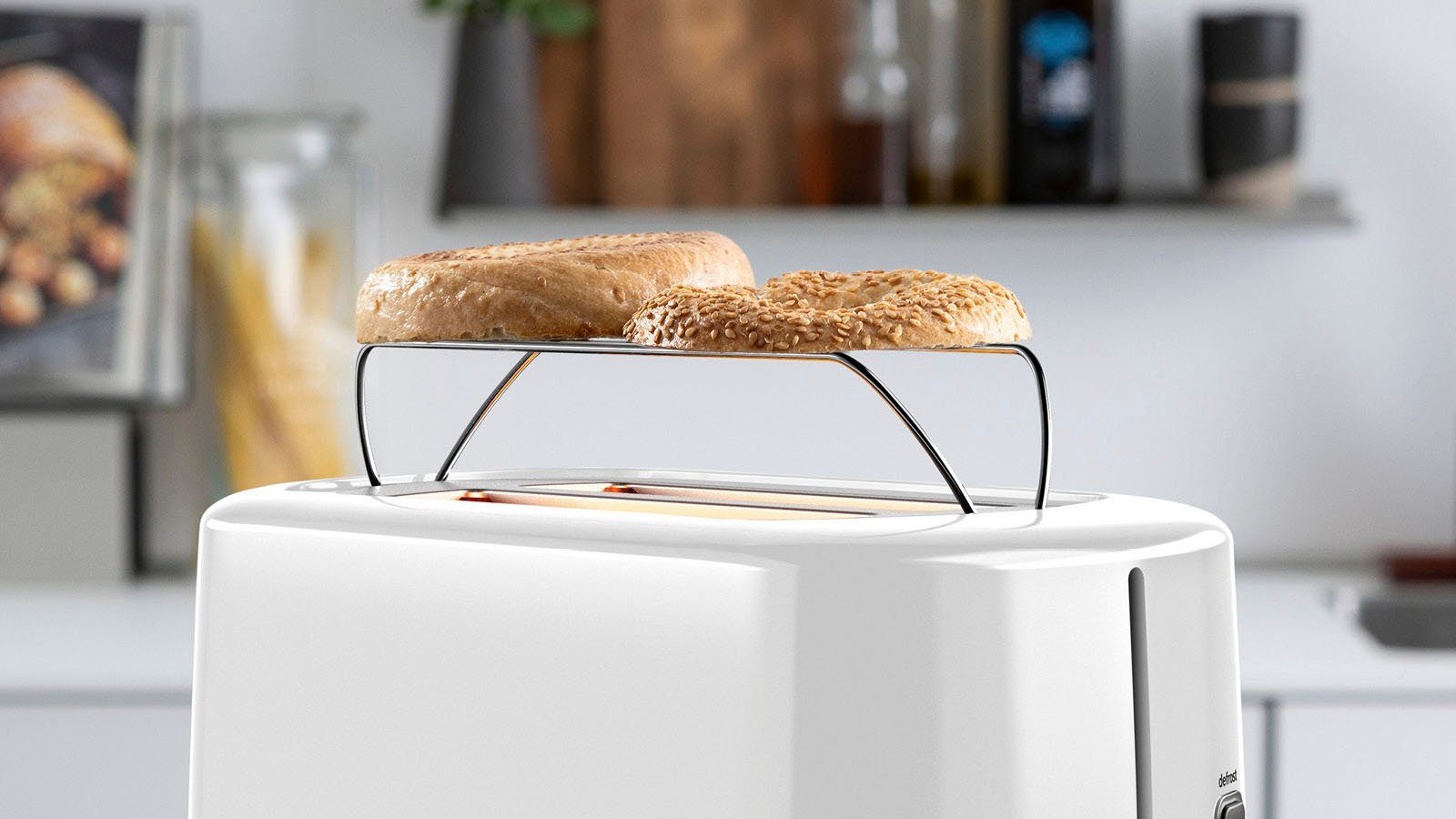 BOSCH Toaster TAT6A511, 2 W für 2 Scheiben, 800 Schlitze