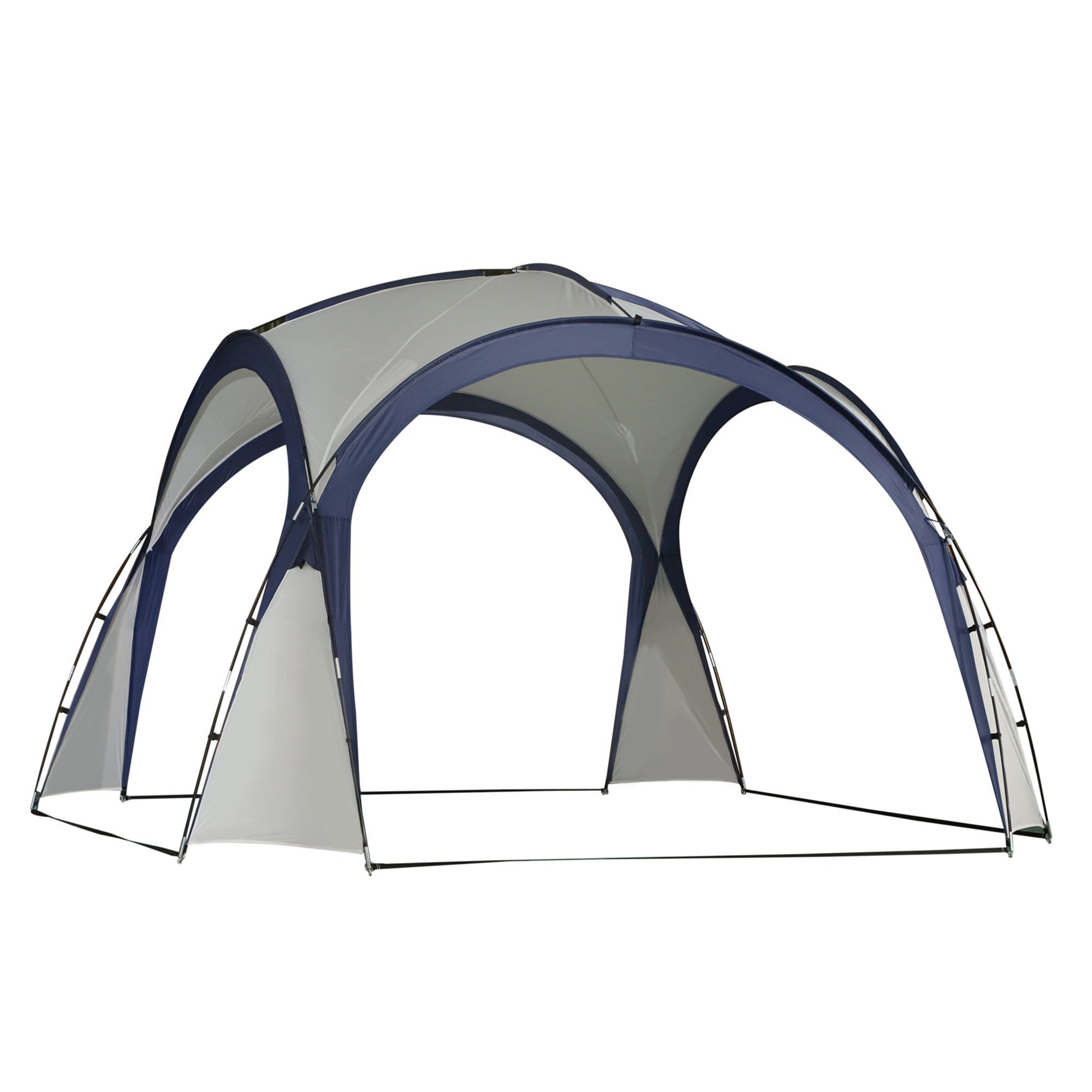 Outsunny Partyzelt Partyzelt, Festzelt, Glasfaser, UV-Schutz, günstig online kaufen