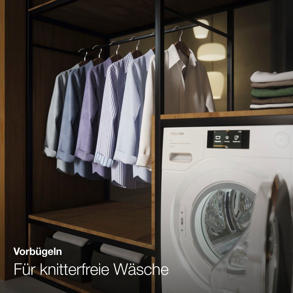 Miele Wärmepumpentrockner 9 für - mehr SteamFinish Frische und kg, TSL783WP, weniger bügeln