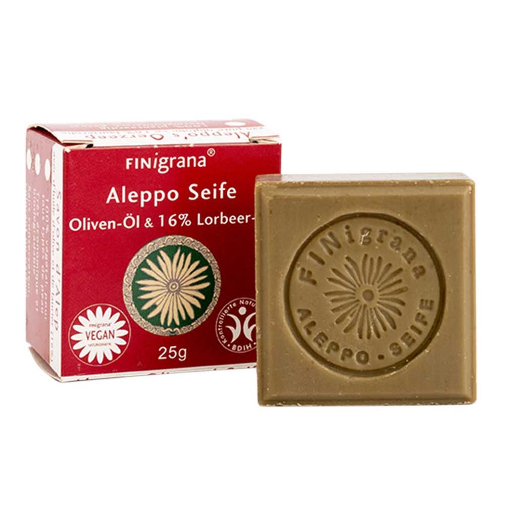 Finigrana Handseife Alepposeife - 16% Lorbeeröl 25g