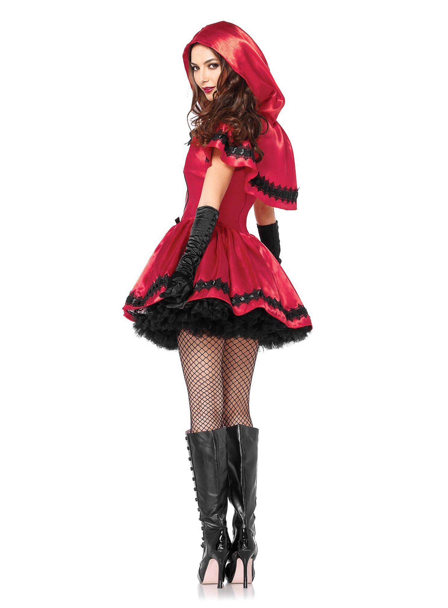 Leg Avenue Kostüm Rotkäppchen Kleid - Halloween Kostüm Damen, Märchenhaft v günstig online kaufen