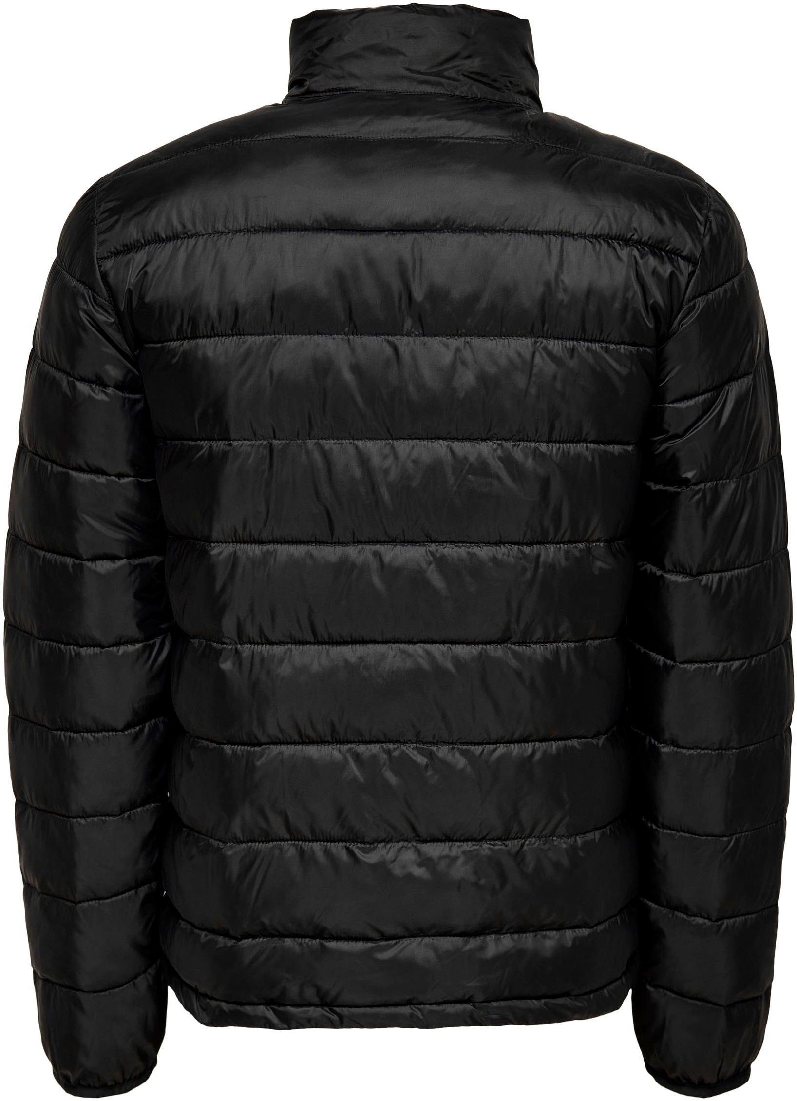 ONLY PUFFER QUILTED NOOS & Black ONSCARVEN SONS Steppjacke OTW