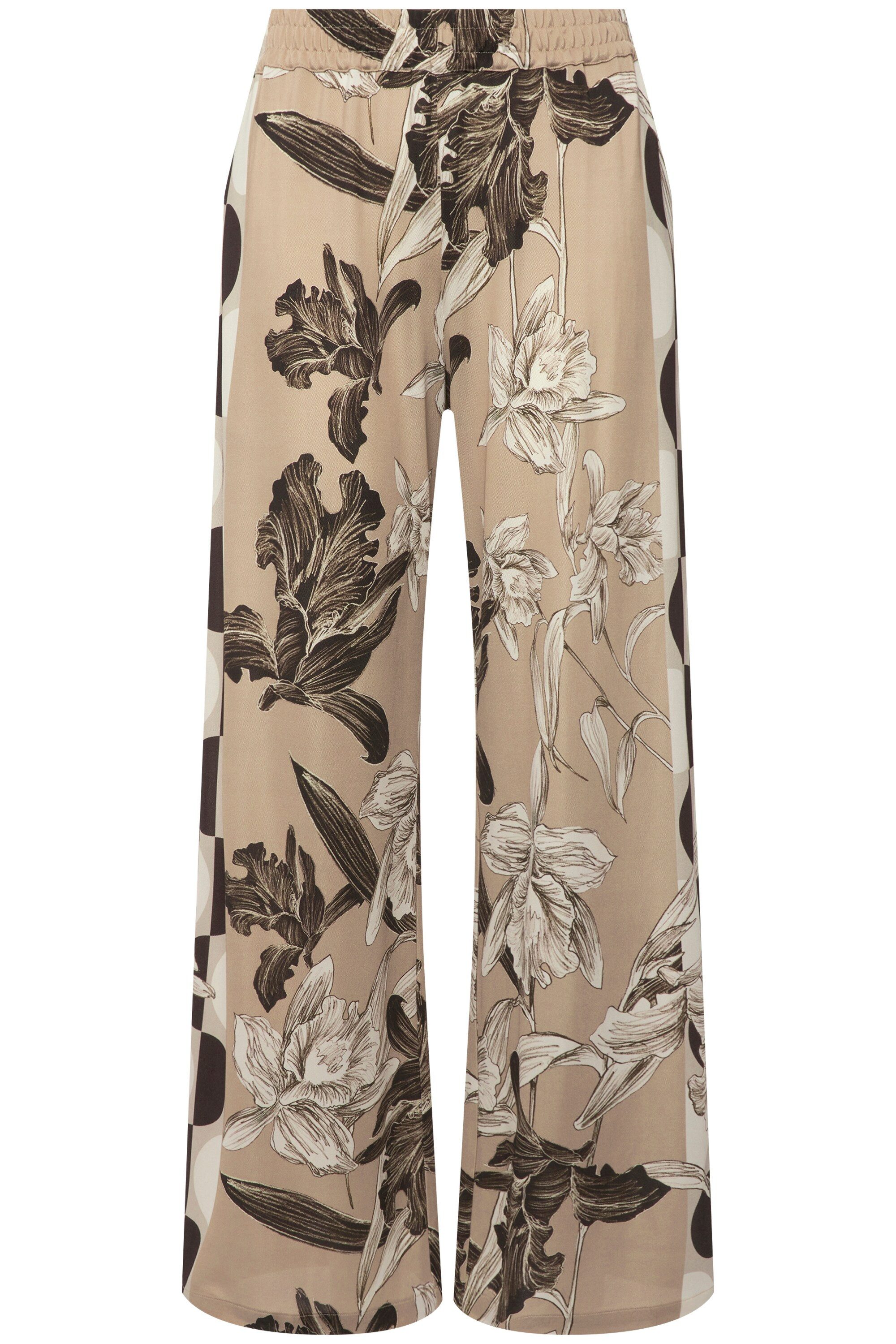 Ulla Popken Schlupfhose Slinkyhose Mustermix weites günstig online kaufen