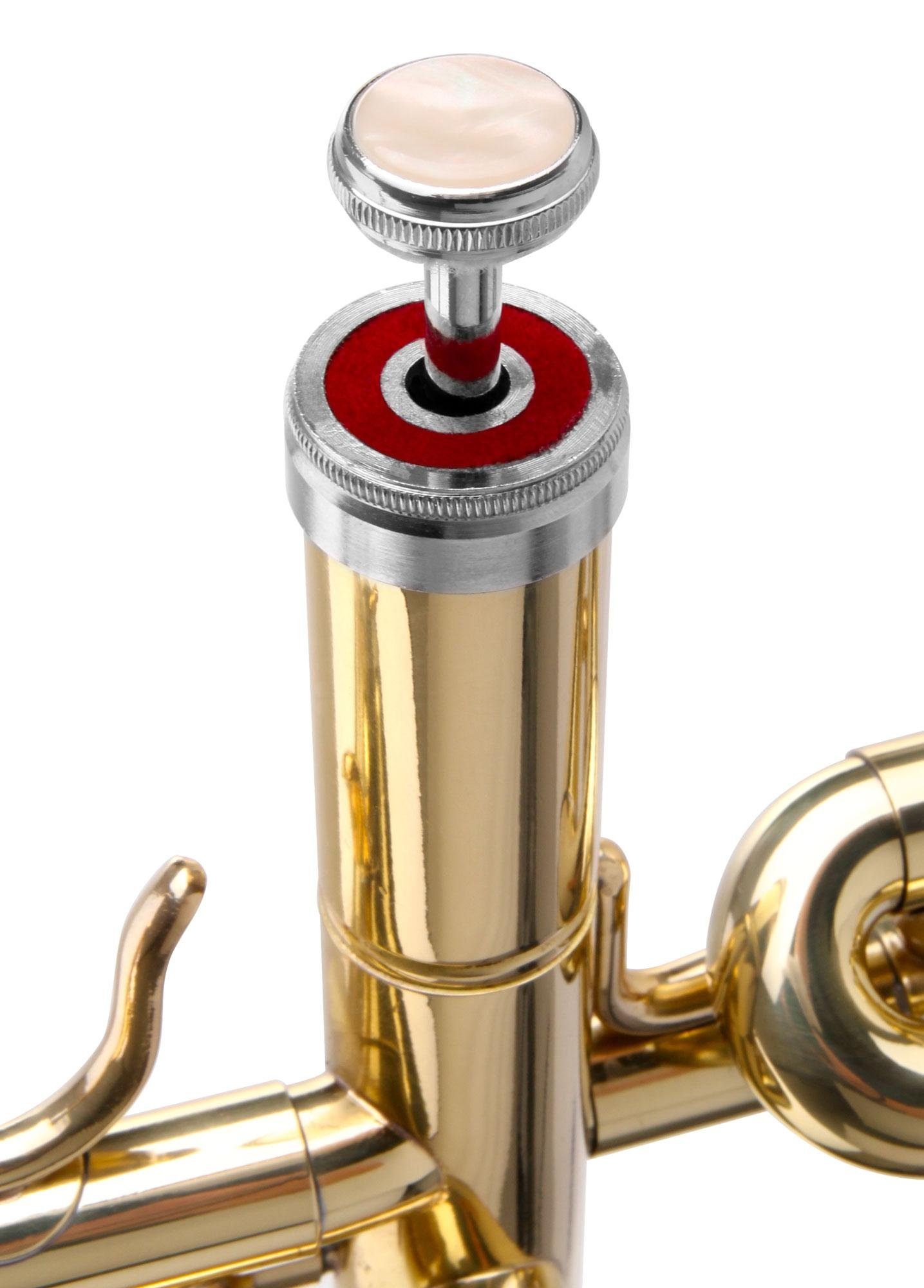 Classic Cantabile Trompete AT-1871 Aida-Trompetemit Mundstück und Koffer - gold Bb, 1-St.