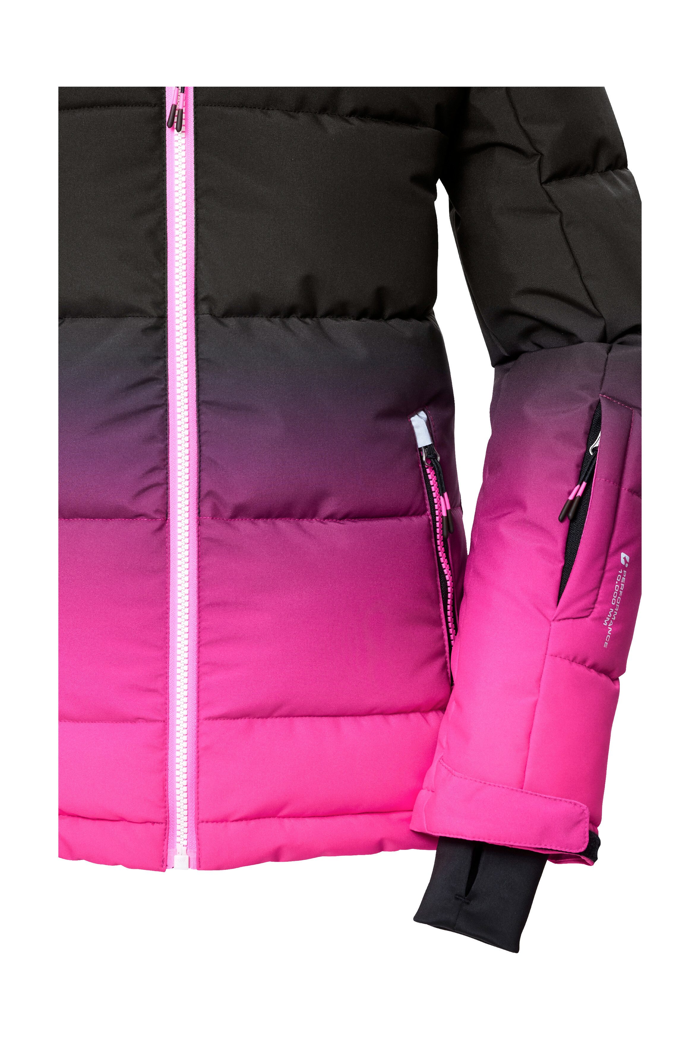 Killtec Skijacke KSW 330 GRLS SKI QLTD JCKT Wasserabweisende Winterjacke, atmungsaktiv, verstellbare Kapuze – Bild 4 von 5