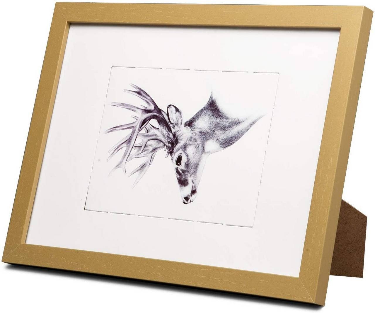 Woltu Bilderrahmen Foto Rahnmen, (10 St), 10x15 bis 30x45 cm aus Holzwerkstoff – Bild 5 von 5