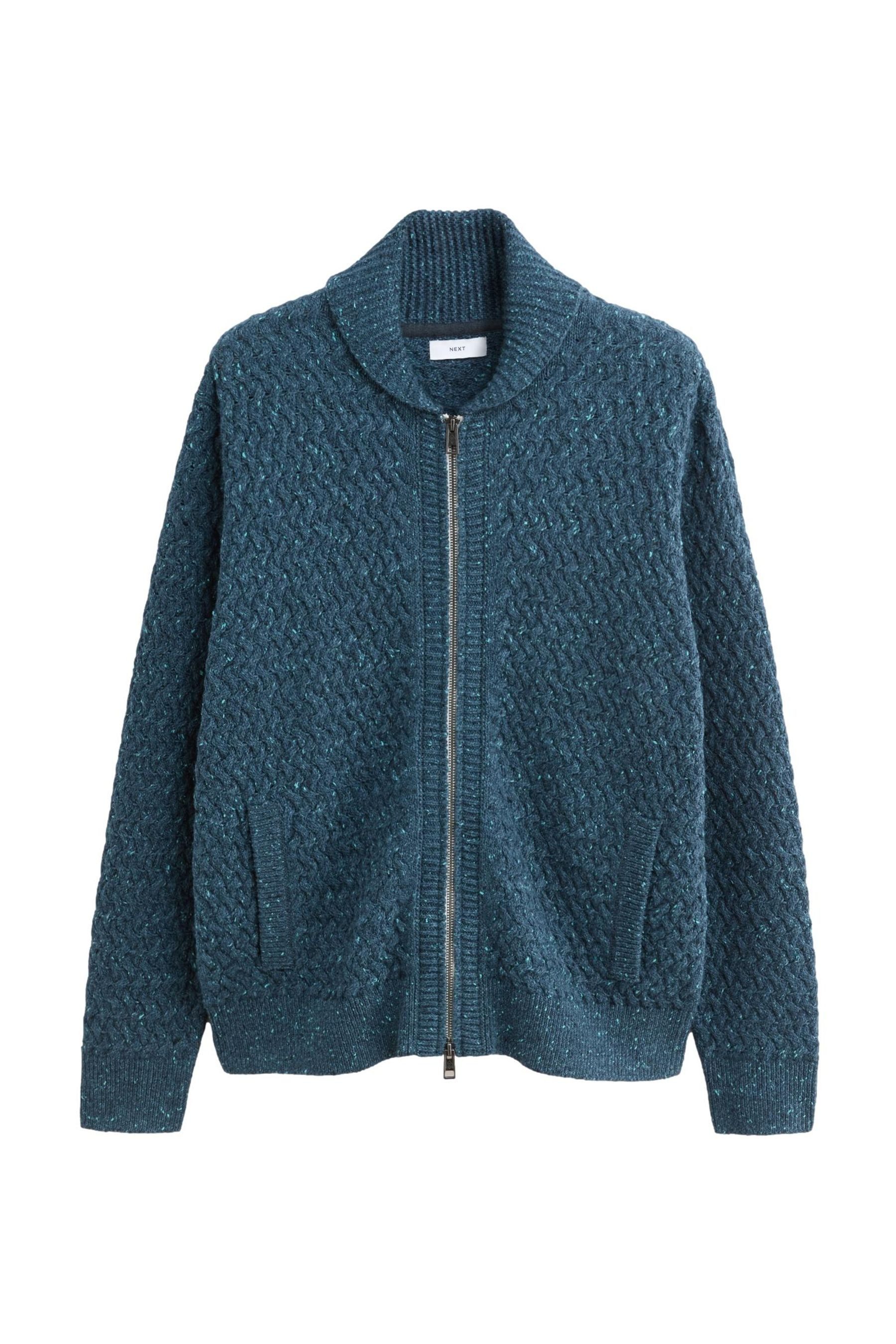 Strickjacke Regular Fit Strickjacke mit Reißverschluss