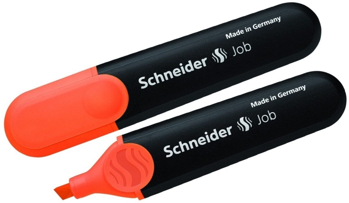 SCHNEIDER Marker Textmarker Job 150 orange (10 Stück)