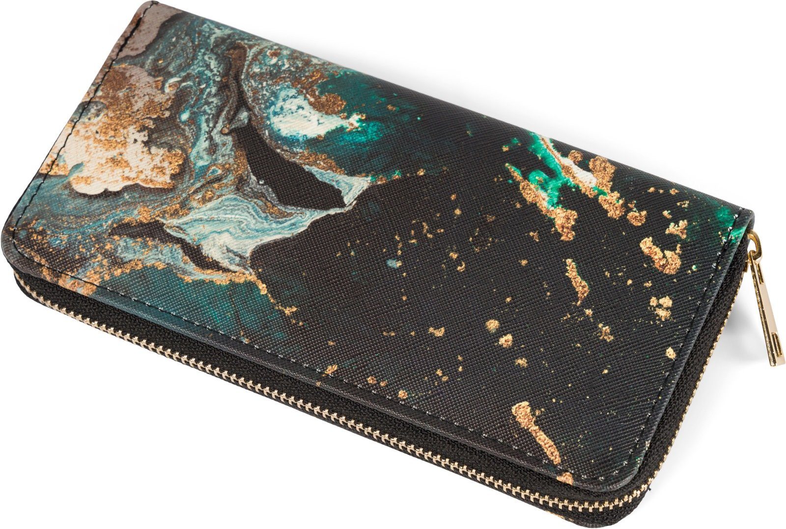 styleBREAKER Geldbörse Geldbörse mit Marmor Muster günstig online kaufen