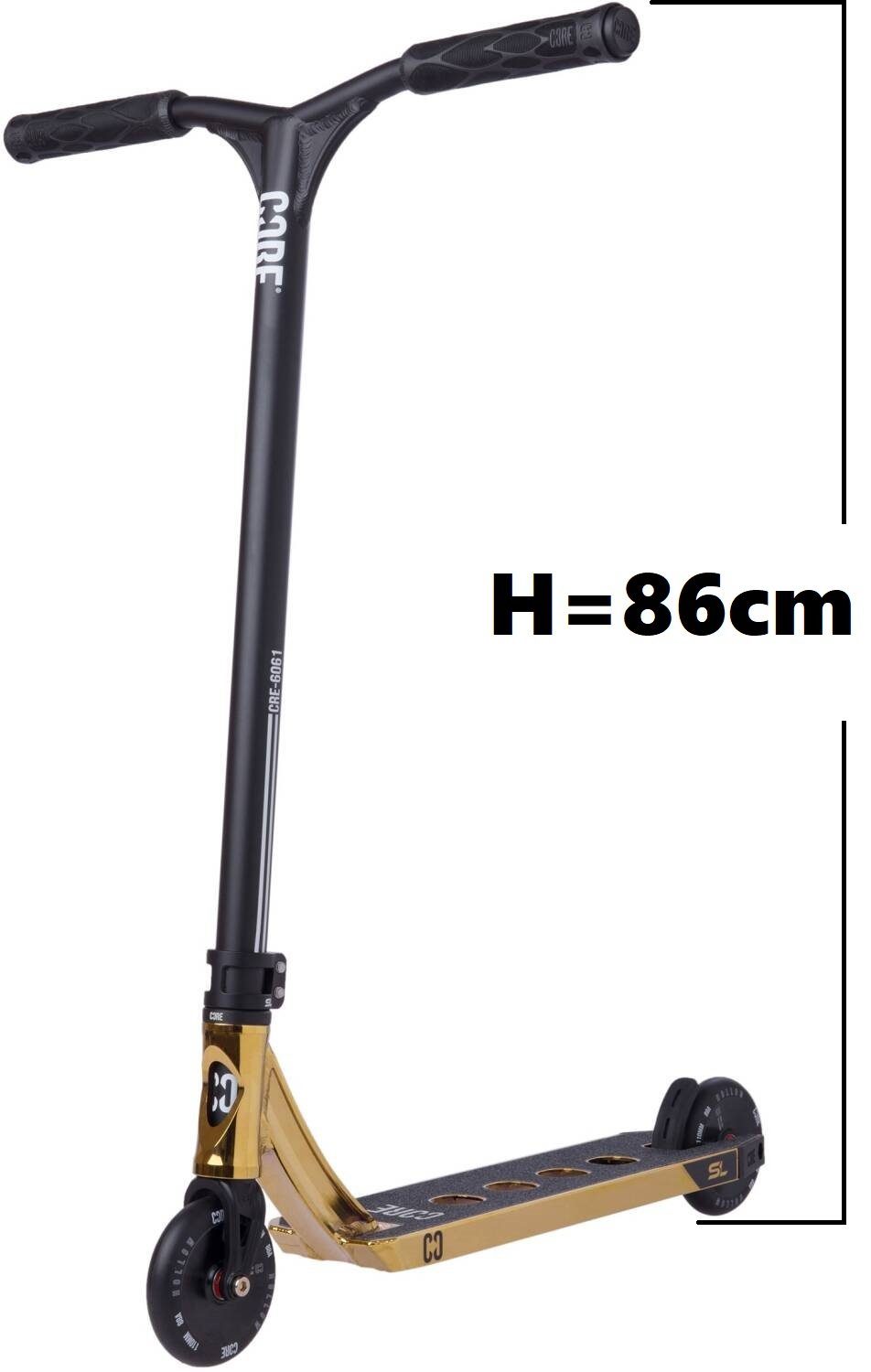 Core Action Sports Stuntscooter CORE SL1 Stunt-Scooter Park H=86cm gold