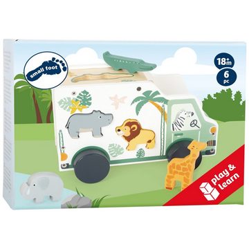 Small Foot Steckspielzeug small foot Steckspiel Spielauto „Safari“