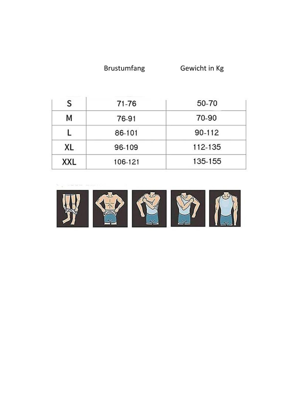 emeco Shapinghemd Herren Shapewear Unterhemd Bauchweg Shirt Figurformend Sh günstig online kaufen