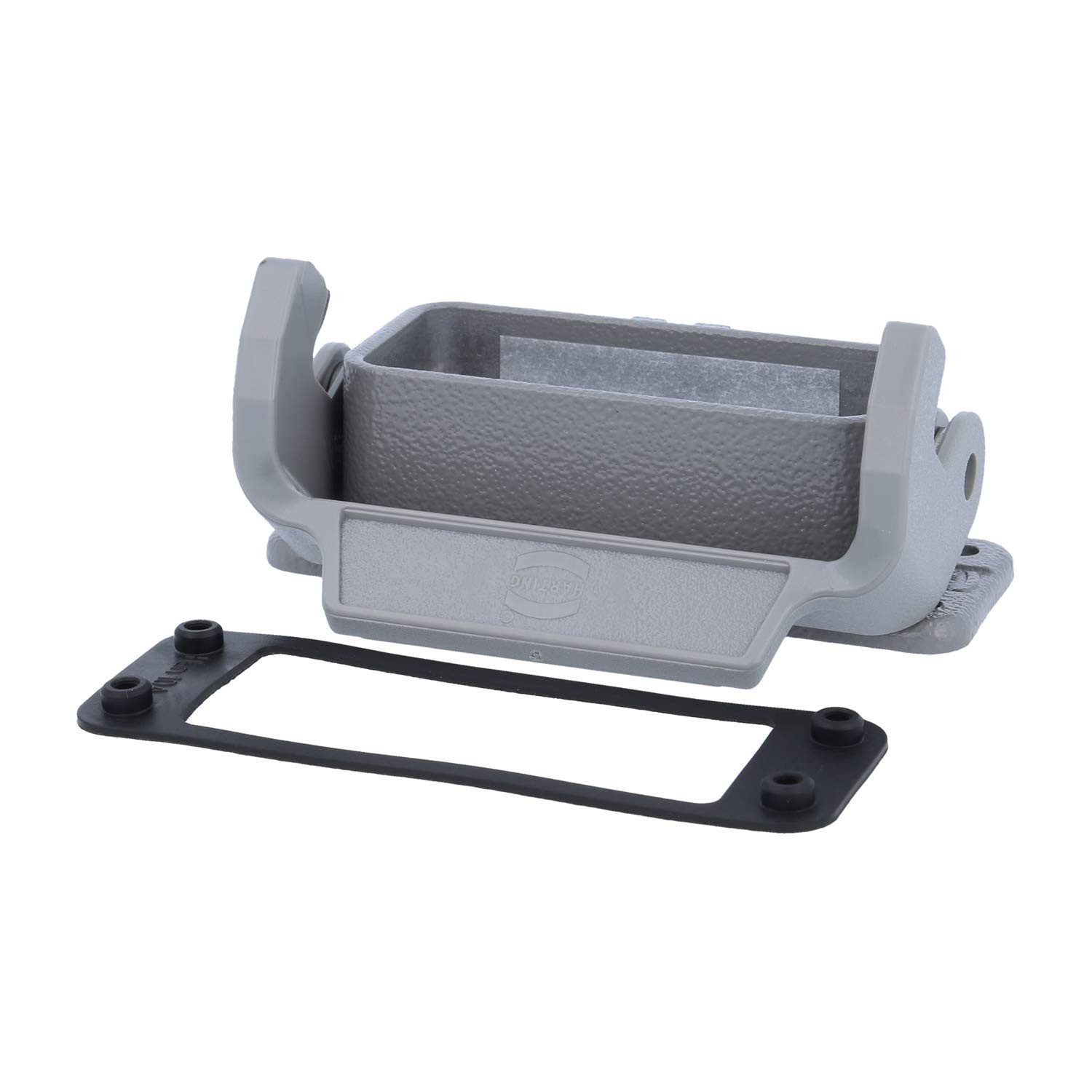 Harting DIN-Stecker Titel:Han 10A Anbaugehäuse mit 1 Längsbügel 1 Easy Lock Verriegelungs, Keine Verpackungseinheiten, Kein Mindestauftragswert