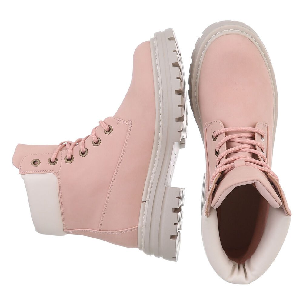 Ital-Design Damen Schnürschuhe Freizeit Stiefelette (87740333) günstig online kaufen