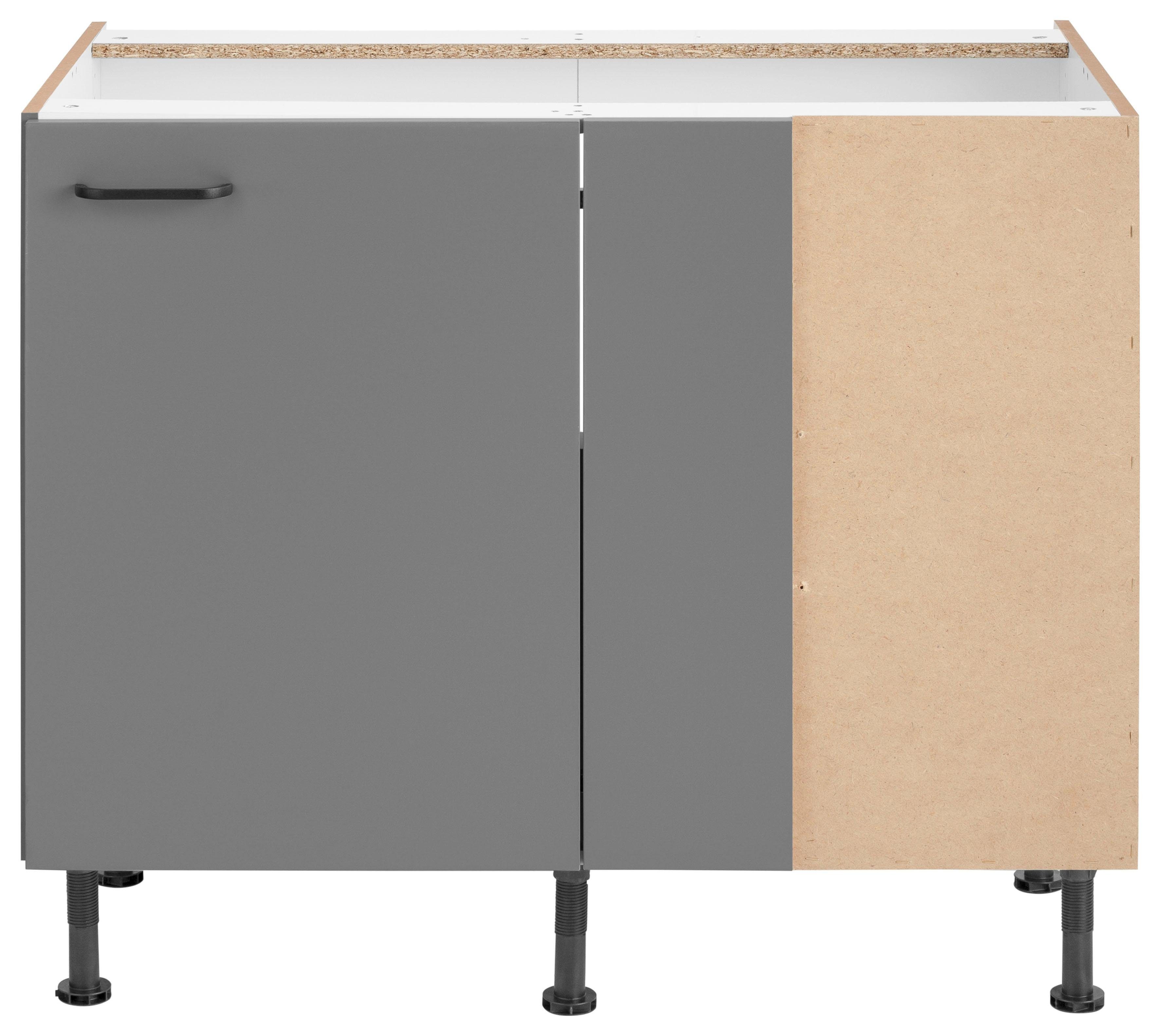 OPTIFIT Eckunterschrank "Elga" mit Soft-Close-Funktion, höhenverstellbaren günstig online kaufen