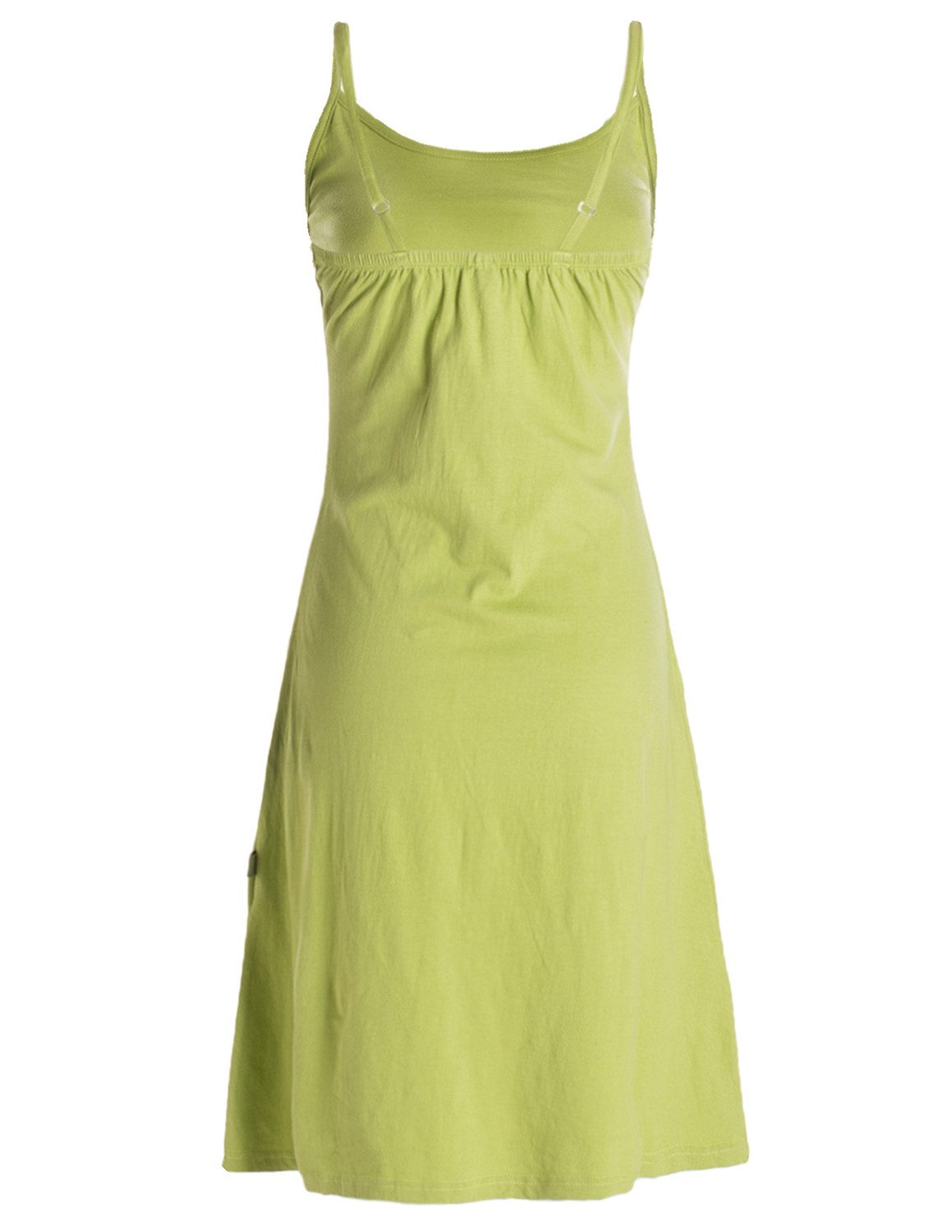 Vishes Sommerkleid Damen Sommer-Kleider Mini-Kleid Jersey-Kleid Spagettiträger-Kleid Goa, Hippie, Retro Style – Bild 2 von 4