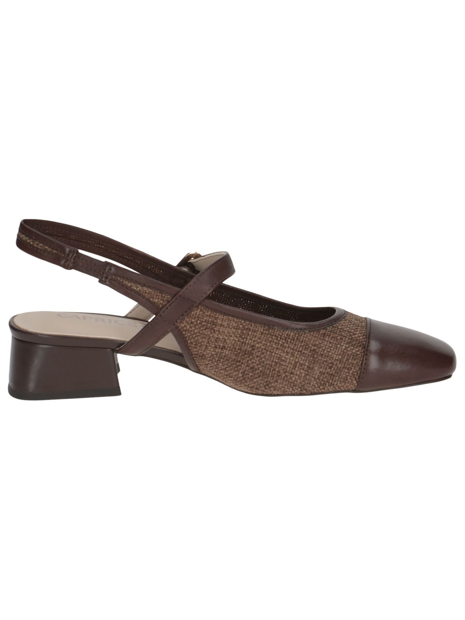Caprice CAP Memotion mit Absatz Trapezabsatz 9-29604-46 Slingpumps CAP Memotion