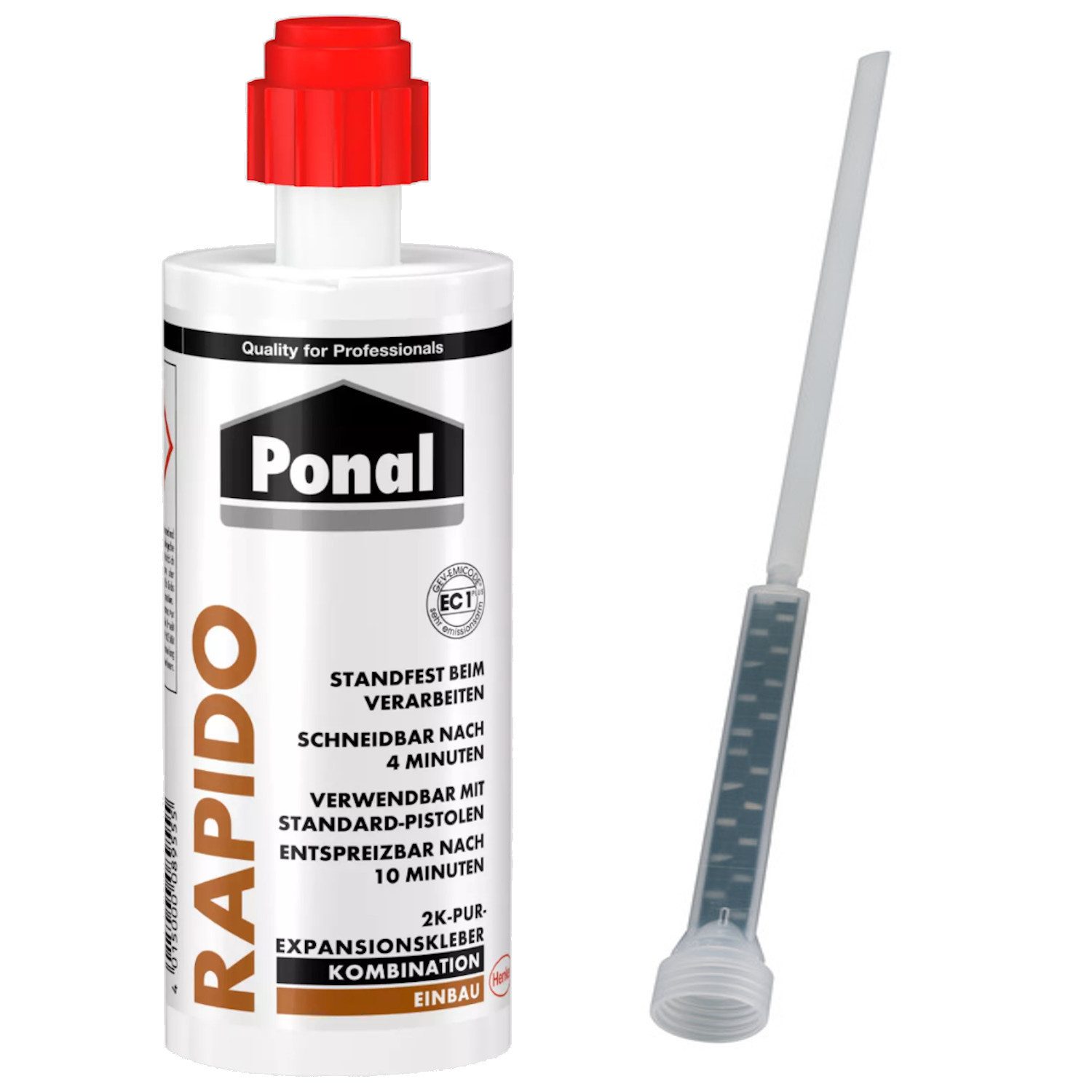 HENKEL Klebstoff Ponal Rapido 2K-PUR-Expansionskleber 165 g