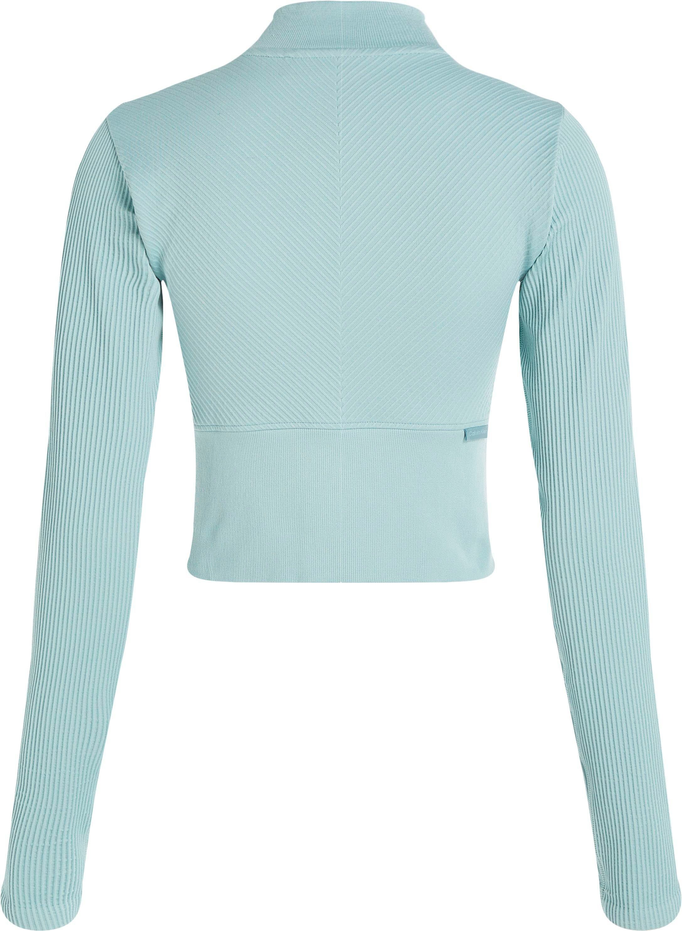 Sport Calvin - Full Seamless Klein Jacket blau Zip WO Stehkragenpullover