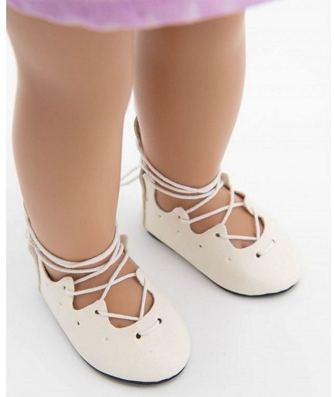 I´m a Girly Puppenkleidung Puppenschuhe Schuhe Ballerinas weiß Puppenbeklei günstig online kaufen