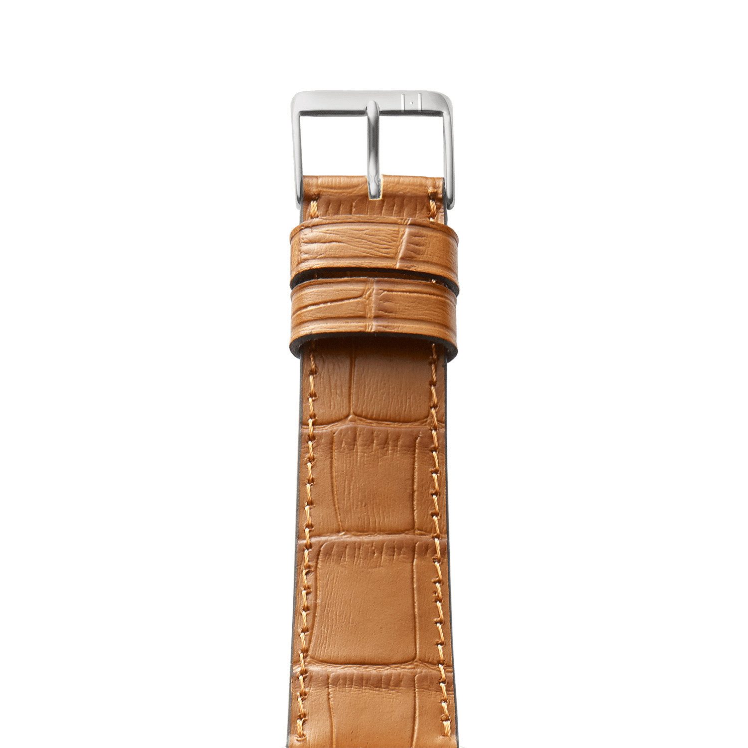 Selva Technik Uhrenarmband Lederarmband ROTHENBAUM, kompatibel mit Apple Watch 1-9, SE, Cognac