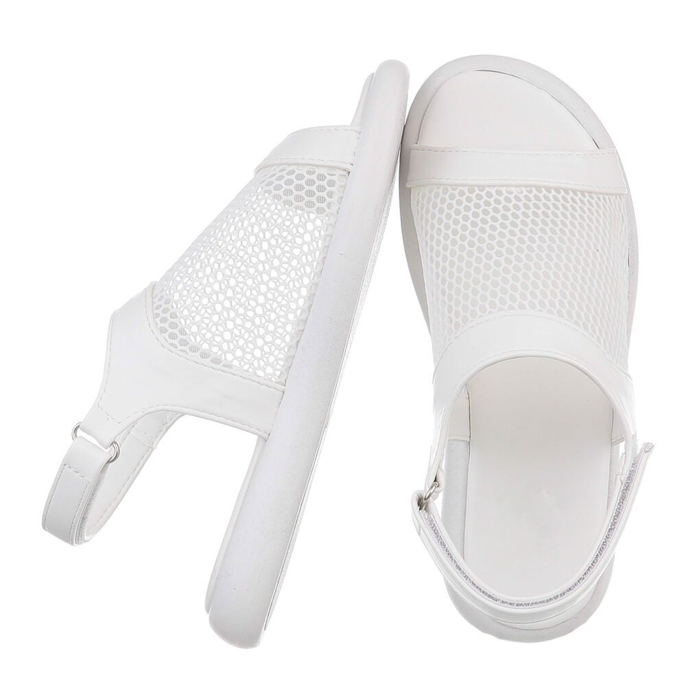 Ital-Design Modische Damen Sandalen mit Mesh-Oberfläche günstig online kaufen