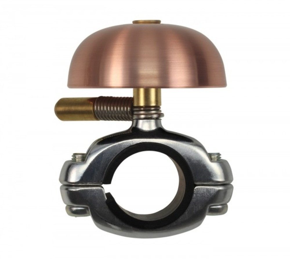Fahrradklingel Mini Karen Bell Copper Brushed, Die Cast Mount
