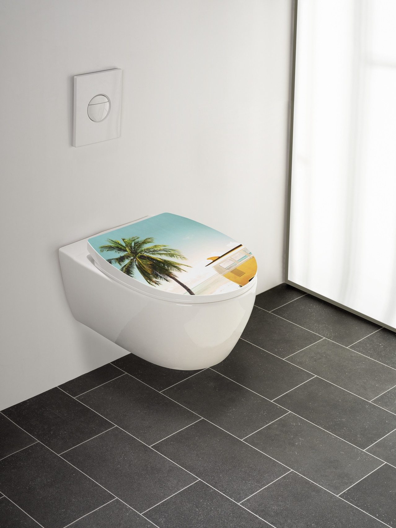 WENKO WC-Sitz Corbara, hochglänzender Toilettensitz, belastbar bis 350 kg, günstig online kaufen
