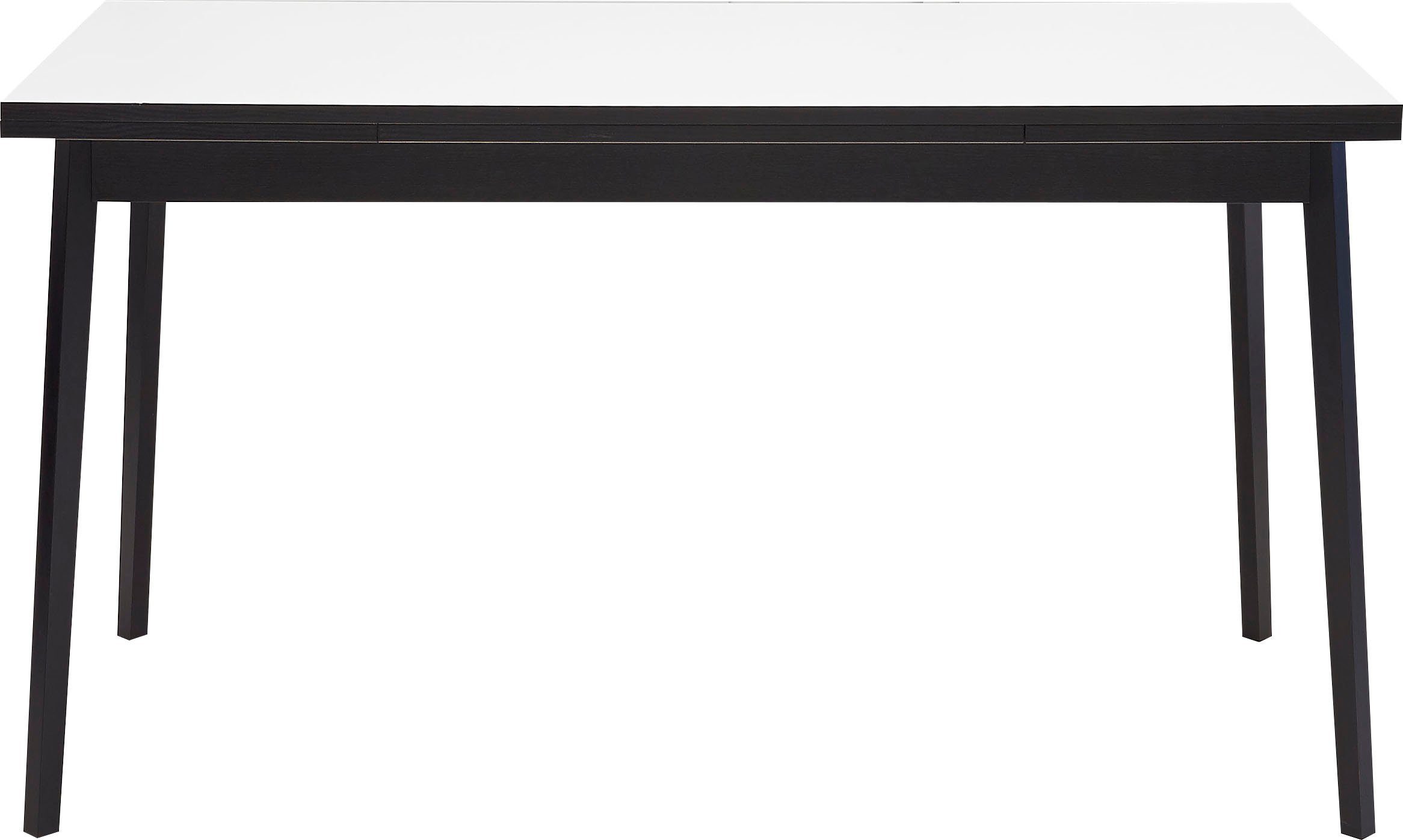 Hammel Furniture Esstisch Esstisch Basic Single – ausziehbar, dänisches Design, robust, 120(220)x80 cm, Melamin / Massivholz, stabiler dänische Design Tisch