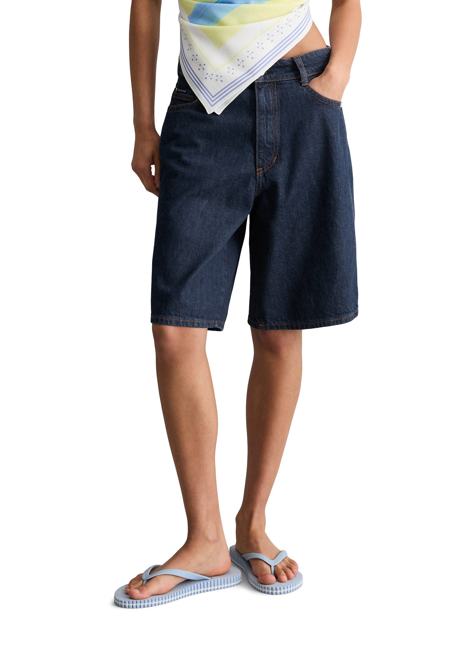 Marc O'Polo DENIM Shorts aus Rigid Denim ohne Elasthan