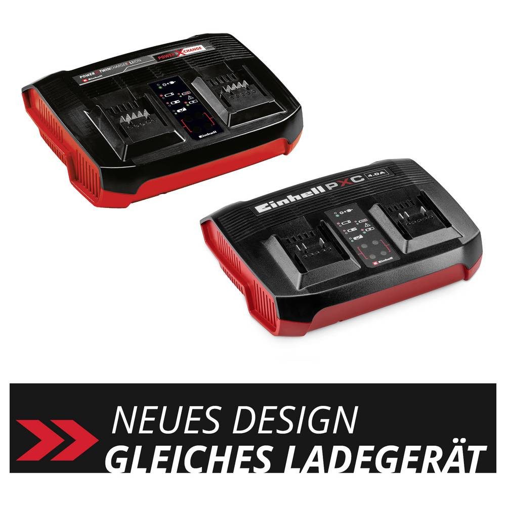 Einhell Power X-Twincharger Ladegerät 4512161 Werkzeug-Akku-Ladetechnik