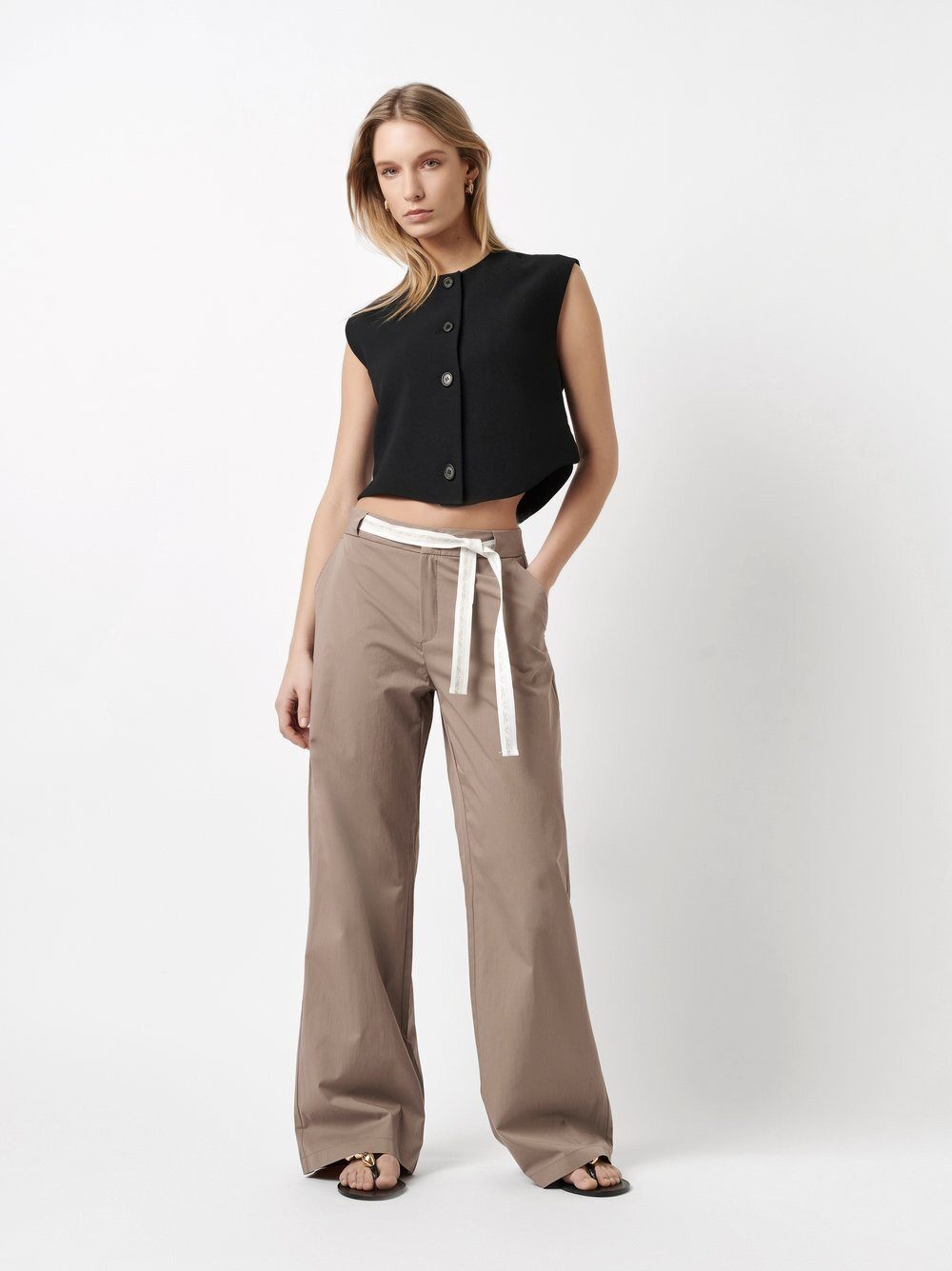 ROSNER Culotte Mara_344 mit Bindegürtel günstig online kaufen