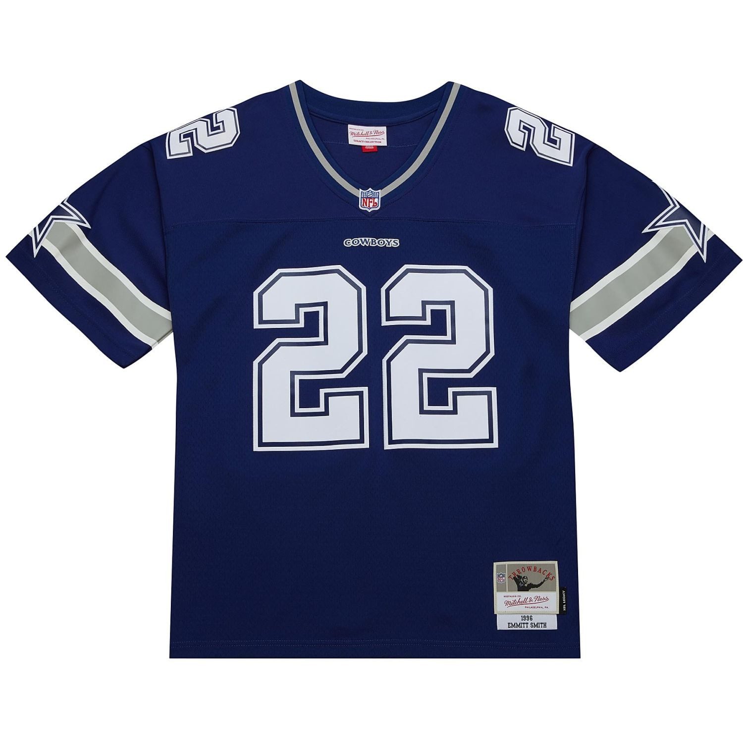 Mitchell & Ness Footballtrikot NFL Legacy Jersey Dallas Cowboys 1996 Emmitt Smit