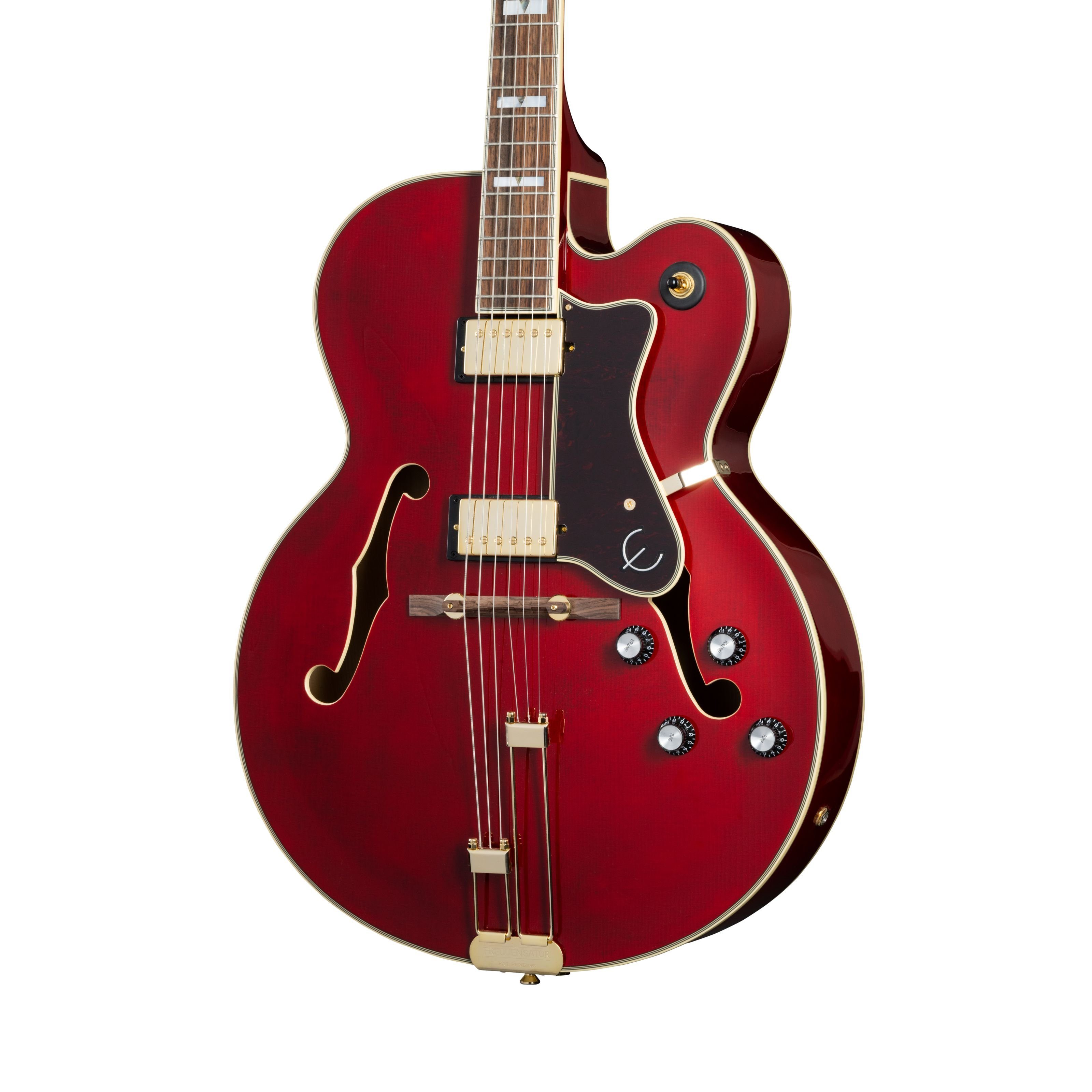 Epiphone Halbakustik-Gitarre, Halb-Akustik Gitarren, Hollow-Body Modelle, Broadway Wine Red - Halbakustik Gitarre