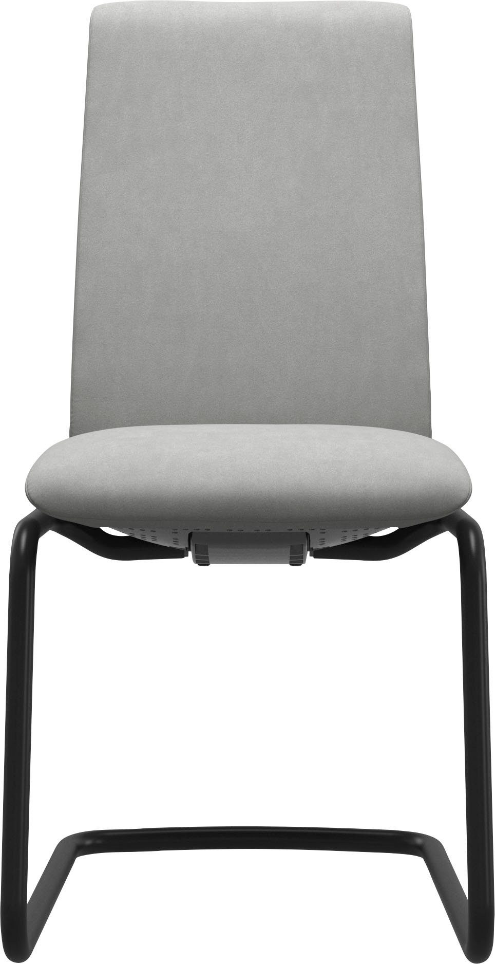 Stressless® Polsterstuhl Laurel, Low Back, Größe M, mit Beinen aus Stahl in Schwarz matt
