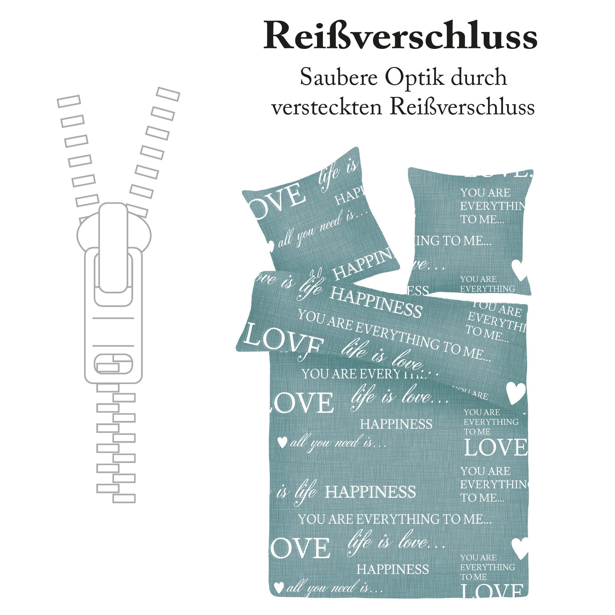 Bestlivings Bettwäsche Set - Kopfkissenbezug und günstig online kaufen